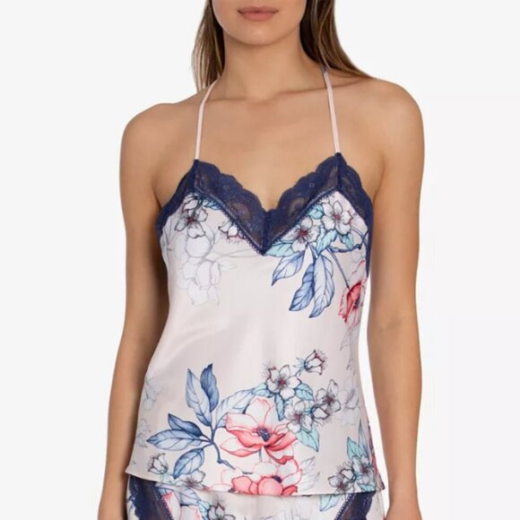LINEA DONATELLA Satin Floral Cami NWT Medium - Picture 1 of 11